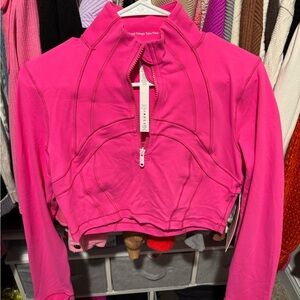 Lululemon Define Cropped Half Zip